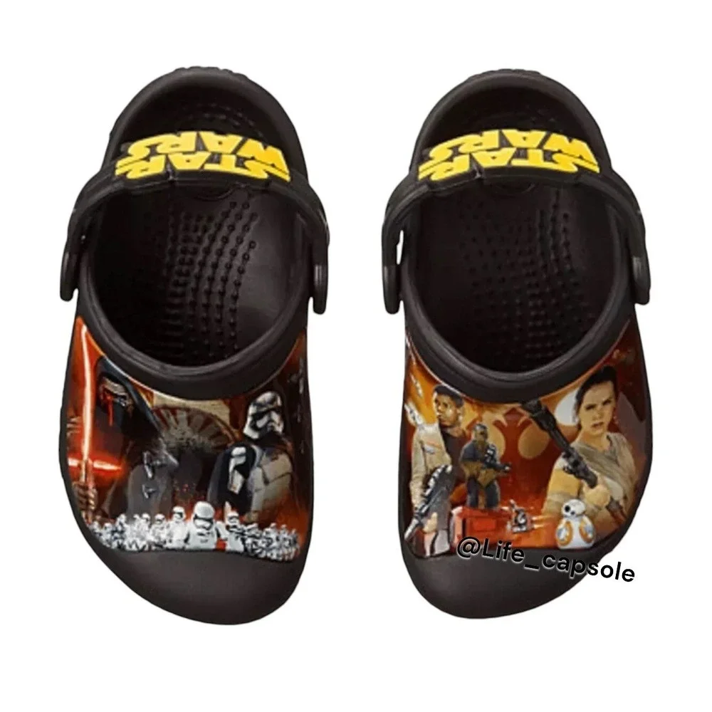 Size C4-5C Crocs STAR WARS Clog Disney Croslite Slip-On Clog Kids 202172-90H NWT